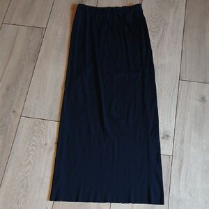 Chic Black Maxi Skirt